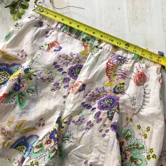 Anthropologie Floral Pajama Shorts - Multicolor - Picture 5 of 7